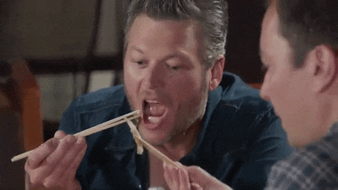 Eating Fish KarimDavid.com